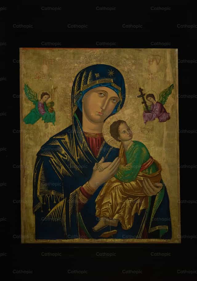 Walang-hanggang Tulong - Mga Catholic stock image