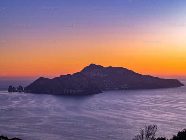 Ilha de Capri - Imagens católicas de stock - Foto de Luis Ángel Espinosa, LC