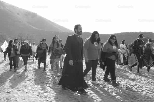 Wallfahrt zu Christus, dem König - Katholische Stockfotos