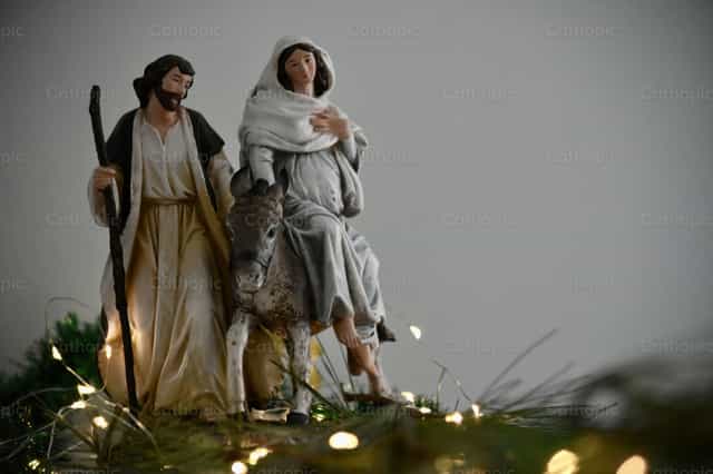A Belen - Katholische Stockfotos