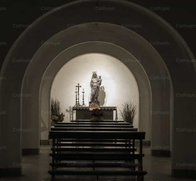 Naghihintay siya para sa iyo - Mga Catholic stock image