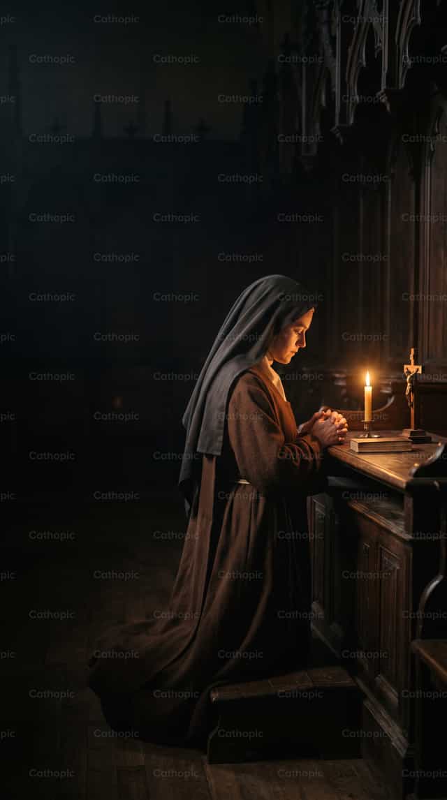 Santa Teresita ng Lisieux - Mga Catholic stock image
