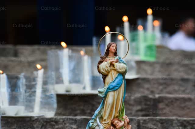 Immaculate Virgin Mary - Catholic stock images