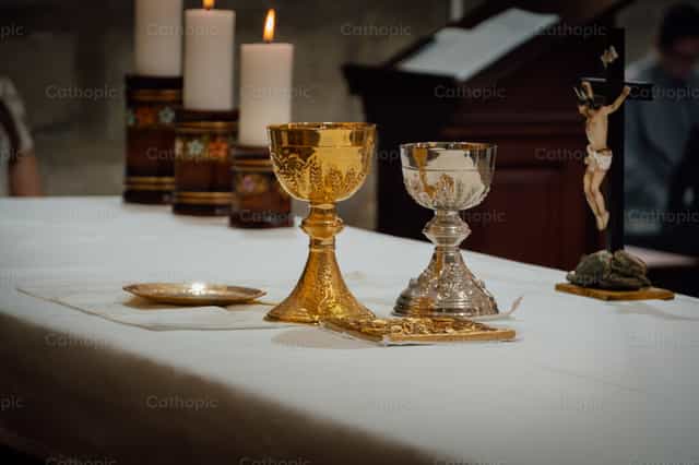 Altar - Imagens católicas de stock