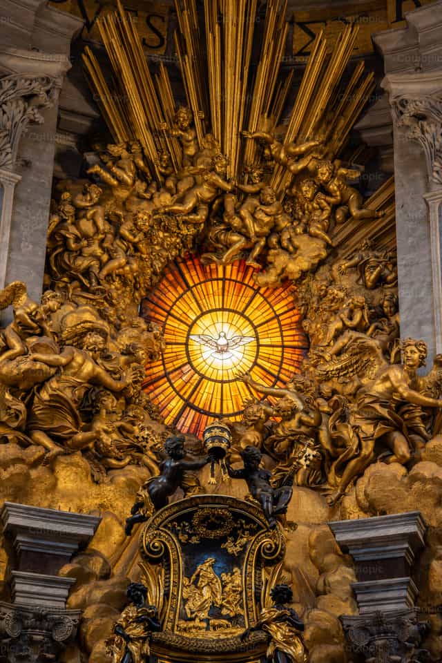 Gloria de Bernini - Banco de imágenes católicas - Fotografía por Cristian Gutiérrez, LC