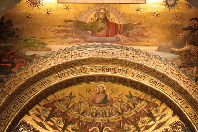 Mosaico de Dios - Banco de imágenes católicas