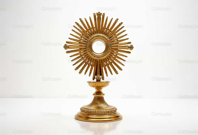 Custodia del Santísimo Sacramento - Banco de imágenes católicas - Fotografía por Noemí Márquez