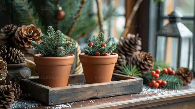 Weihnachtsdekorationen - Katholische Stockfotos - Foto von Carolina BR
