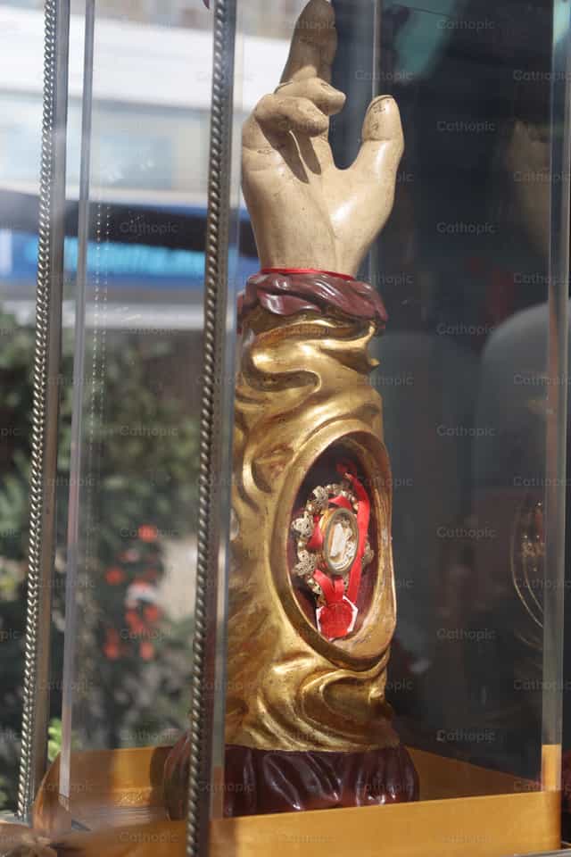 Relique de saint Jude Thaddée - Images catholiques de stock - Photo de José Antonio Serena González