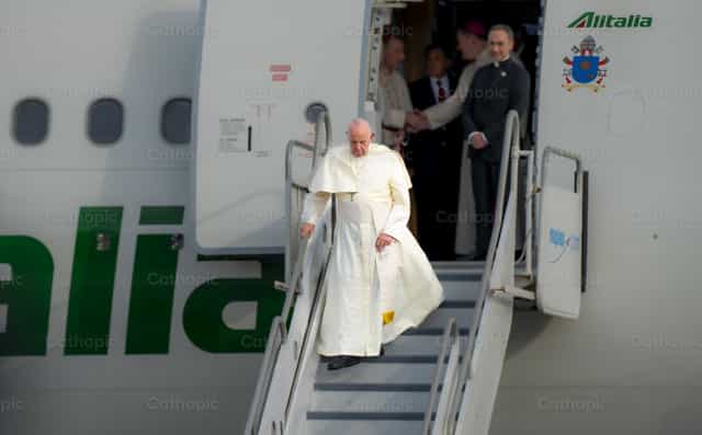 Papa Francisco - Banco de imágenes católicas - Fotografía por Gaby Arévalo