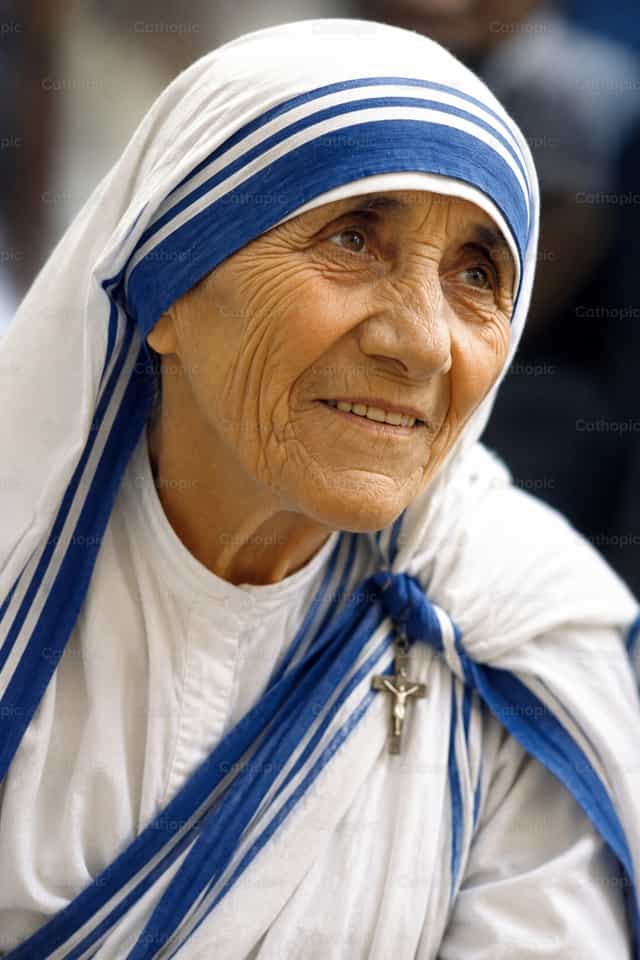Sainte Teresa de Calcutta - Images catholiques de stock - Photo de Irene Maciá Doménech