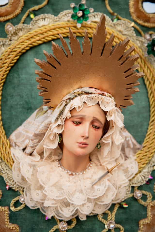 Nuestra Señora de los Dolores - Banco de imágenes católicas - Fotografía por Carolina BR