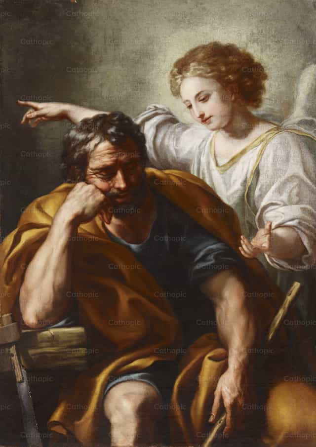 Pangarap ni Jose - Mga Catholic stock image - Larawan ni Restored Christian Art