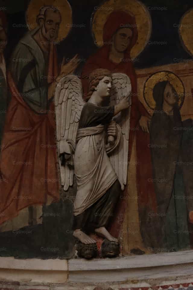 Anjo e anúncio - Imagens católicas de stock - Foto de Saul Ibarra