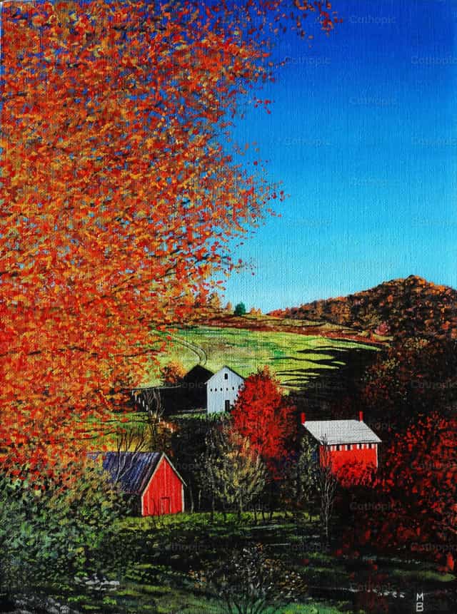 Ősz Vermontban - Katolikus stockképek - Fotó: Mike Bennett