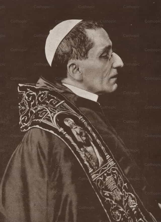 Papst Benedikt XV. - Katholische Stockfotos - Foto von Cathopic