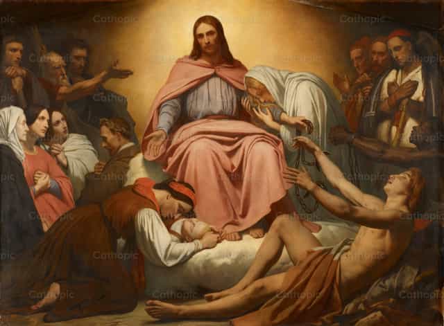 Kristo ang Tagapag-aliw - Mga Catholic stock image - Larawan ni Restored Christian Art
