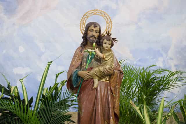 Saint Joseph - Catholic stock images