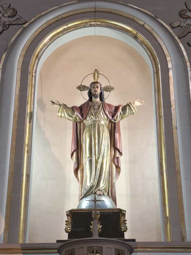 Cœur Sacré de Jésus - Images catholiques de stock