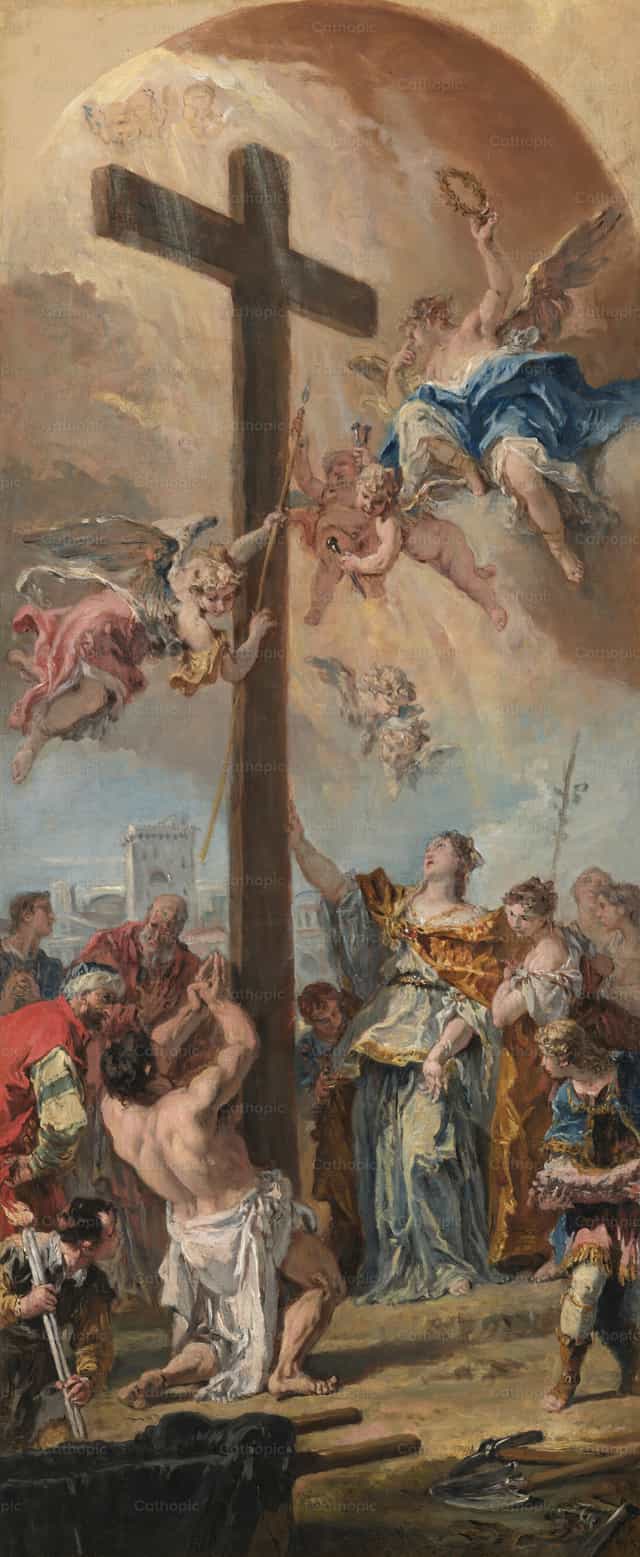 L’élévation de la vraie Croix - Images catholiques de stock - Photo de Restored Christian Art