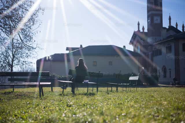 Retiro matinal - Banco de imágenes católicas - Fotografía por Vytautas Markūnas SDB