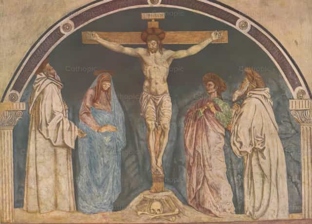The Crucifixion of Jesus Christ - Katolikus stockképek - Fotó: Restored Christian Art