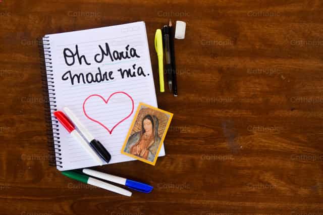 Oh Maria - Immagini stock cattoliche - Foto di Nayarb Photography