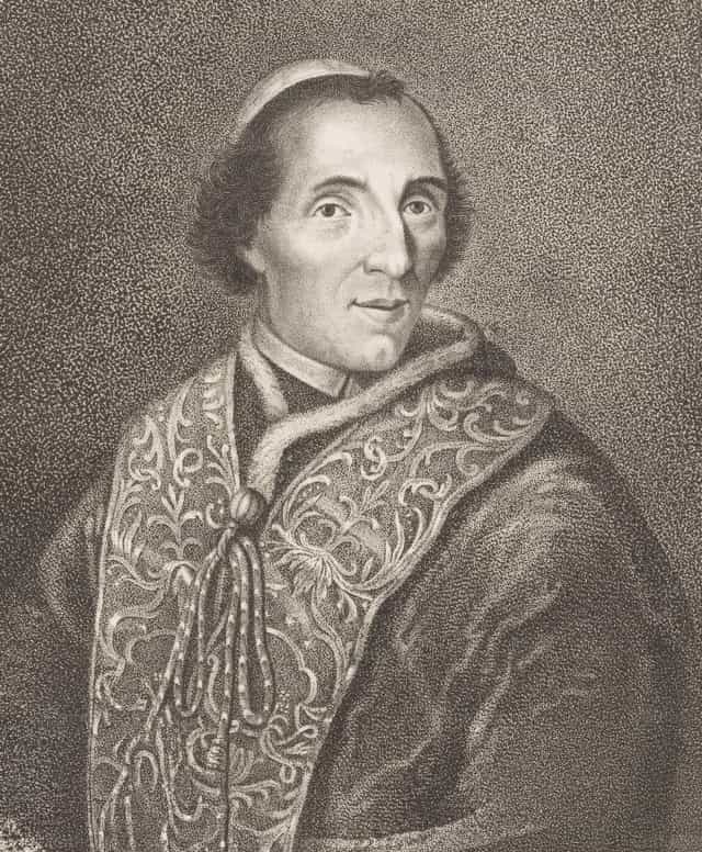 Retrato del papa Pío VII - Banco de imágenes católicas - Fotografía por Cathopic