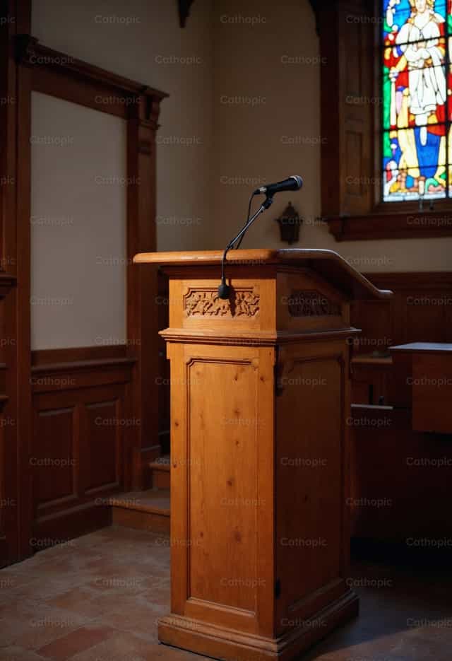 Boses ng Pananampalataya - Mga Catholic stock image