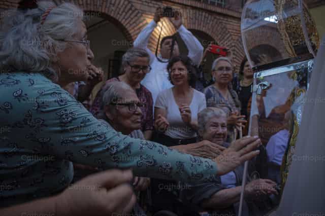 Het geloof van ons volk - Katholieke stockfoto's