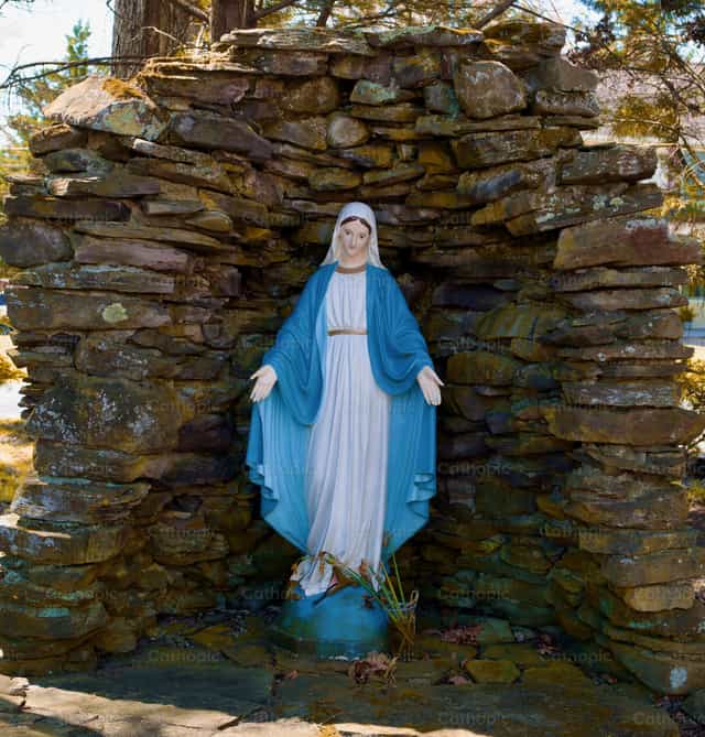 Mapalad na Birheng Maria - Mga Catholic stock image