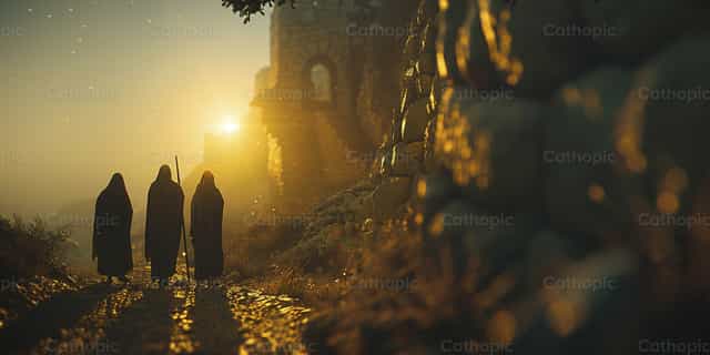 Sentiero dei pastori - Immagini stock cattoliche - Foto di Paola Rossinelli