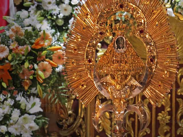 Vierge des Anges - Images catholiques de stock