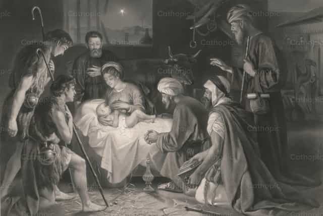 Mañana de Navidad - Banco de imágenes católicas - Fotografía por Restored Christian Art