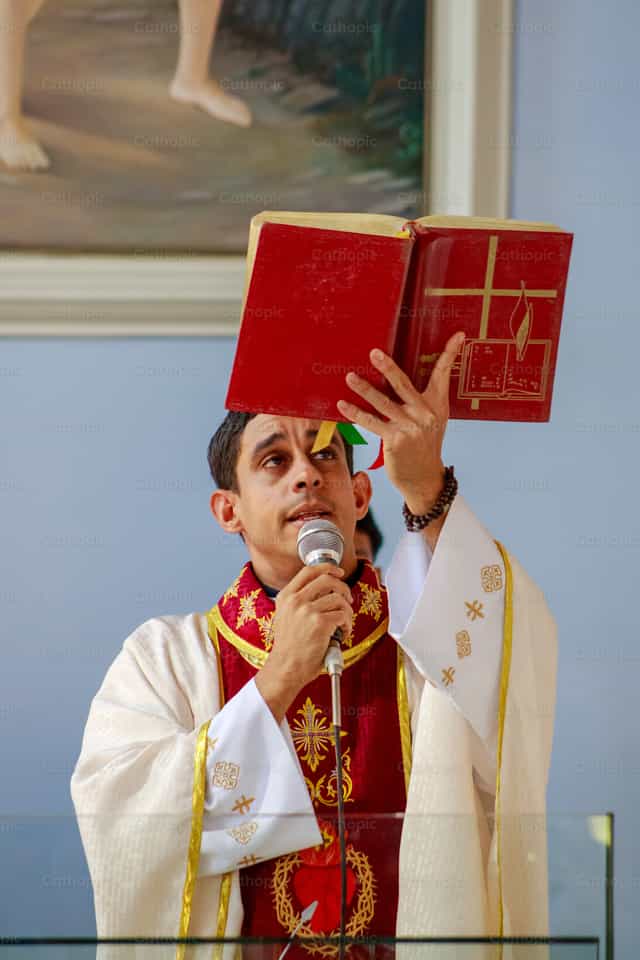Słowo Pańskie - Katolickie zdjęcia stockowe