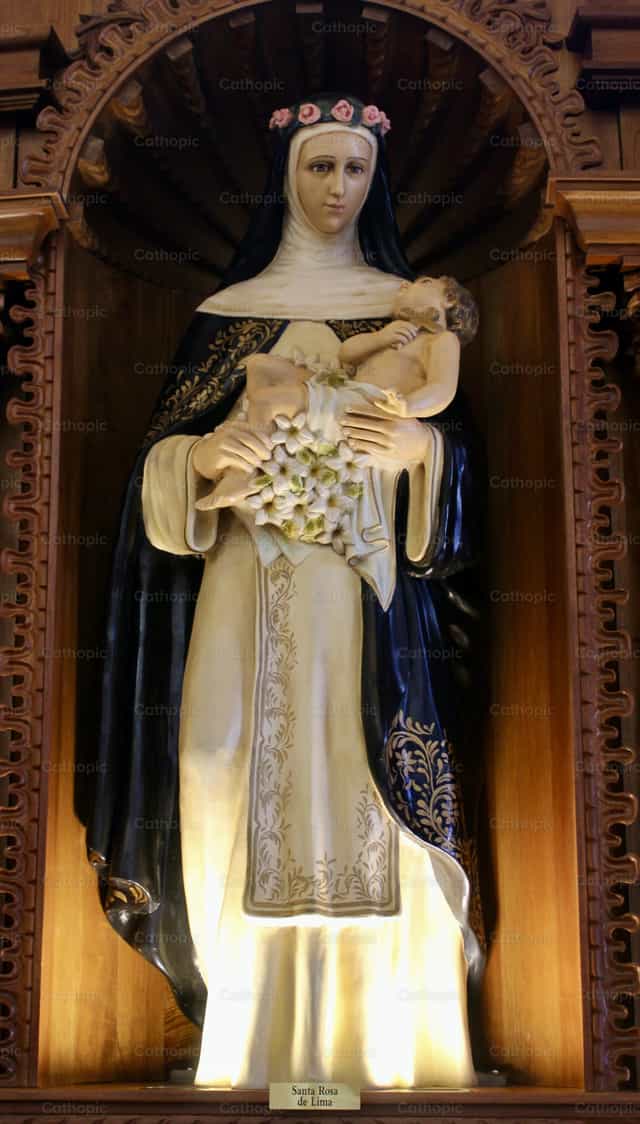 Santa Rosa de Lima - Banco de imágenes católicas - Fotografía por Paola Rossinelli