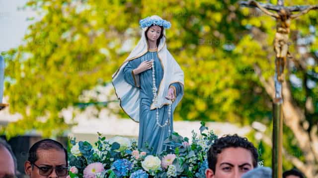 Aming Birhen, Reyna ng Kapayapaan - Mga Catholic stock image - Larawan ni Enrique Casasola