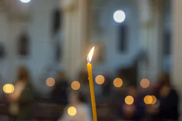 Luz de Cristo - Imagens católicas de stock