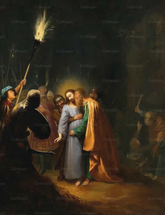 基督被捕 - 天主教图库图片 - 摄影： Restored Christian Art