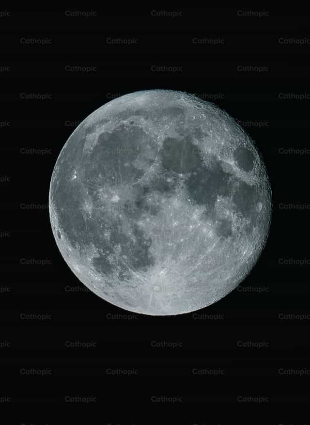 La luna - Banco de imágenes católicas