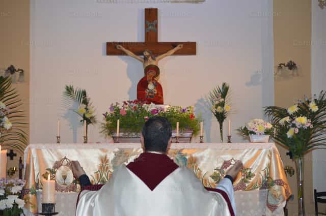 Puno ng biyaya - Mga Catholic stock image