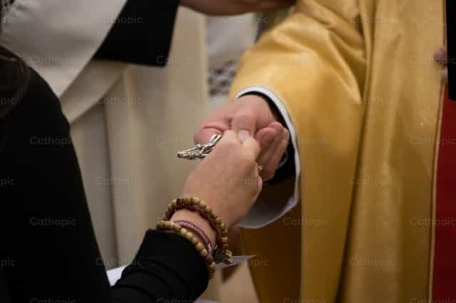 Consagração - Imagens católicas de stock