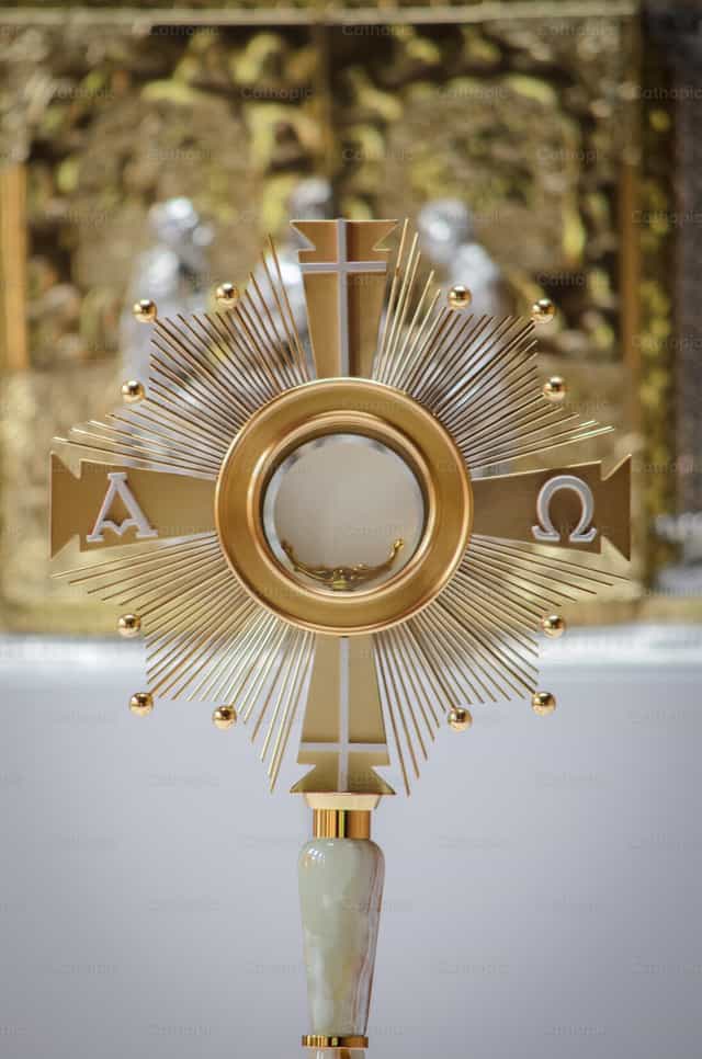 Eucaristia - Immagini stock cattoliche
