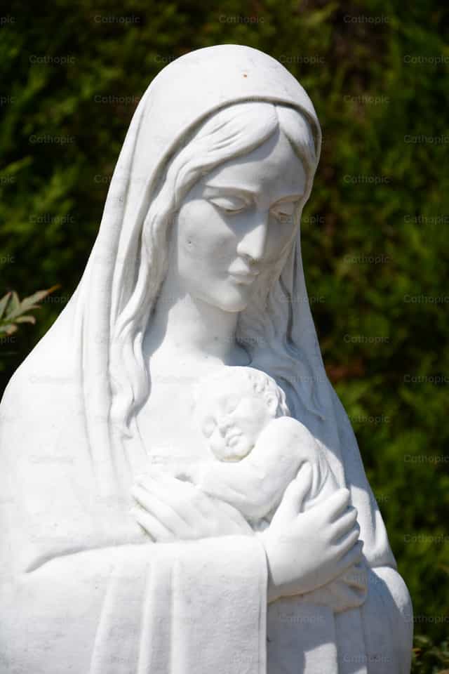 Jésus endormi - Images catholiques de stock