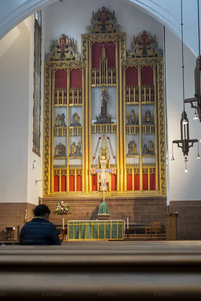 Our Lady of Mount Carmel and St Simon - Banco de imágenes católicas