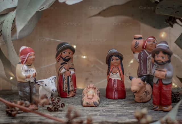 Pesebre - Personajes - Banco de imágenes católicas
