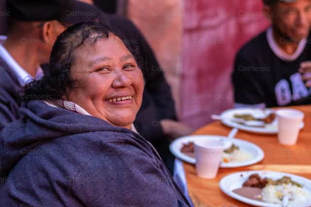 L’éclat d’un sourire - Images catholiques de stock - Photo de Cáritas de Querétaro IAP