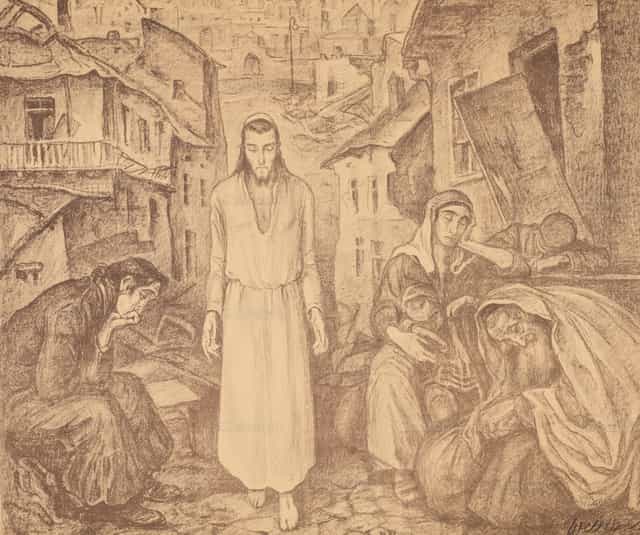 Cristo Salvador - Imagens católicas de stock