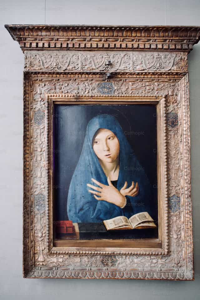 Nossa Senhora da Anunciação - Imagens católicas de stock - Foto de Lupe Belmonte