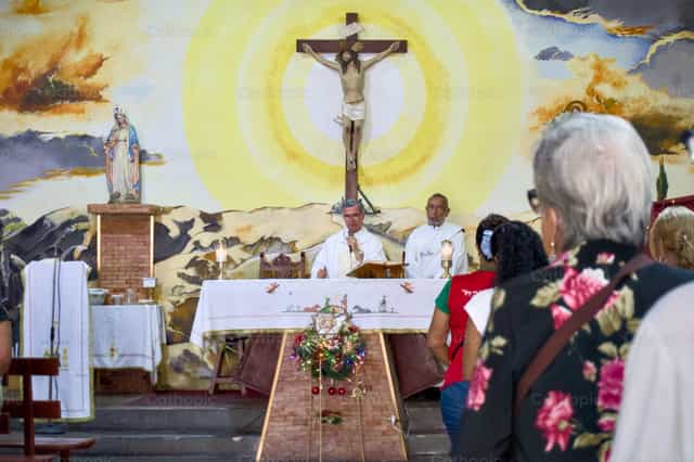 Eucharistic Celebration - Catholic stock images